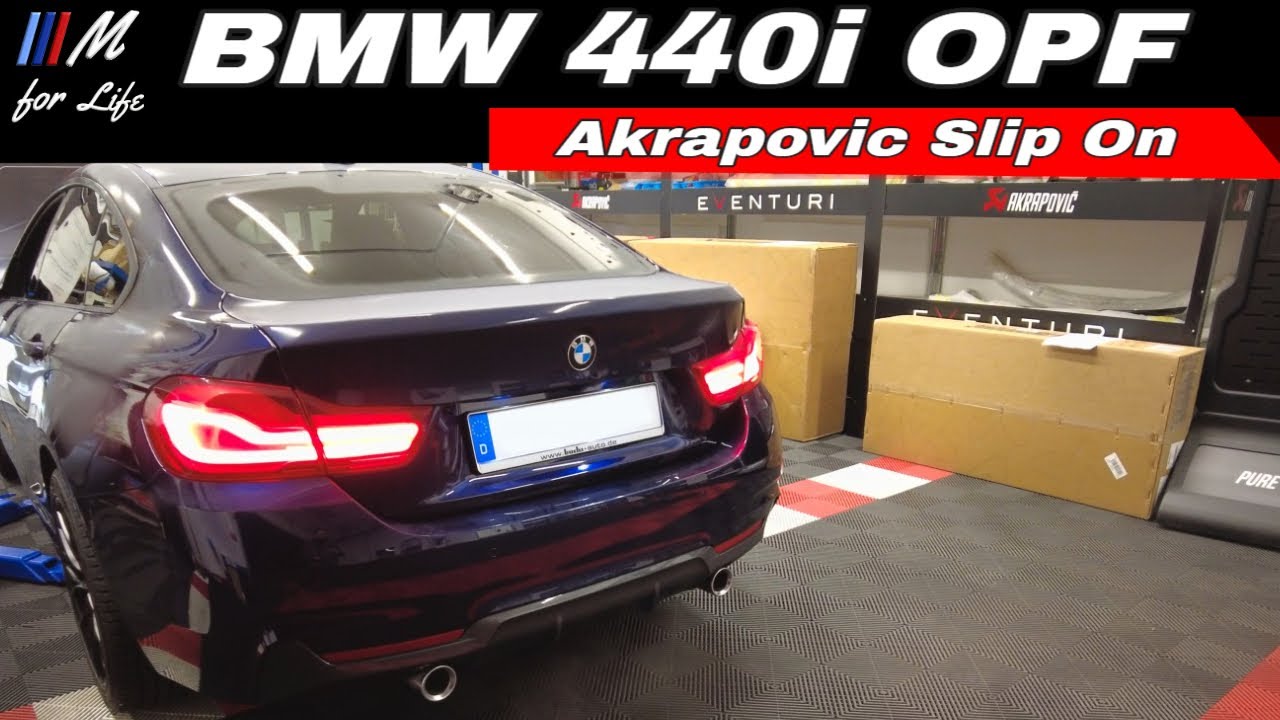 BMW F36 440i Akrapovic Auspuff | OPF vs Akrapovic Slip On | King Performance