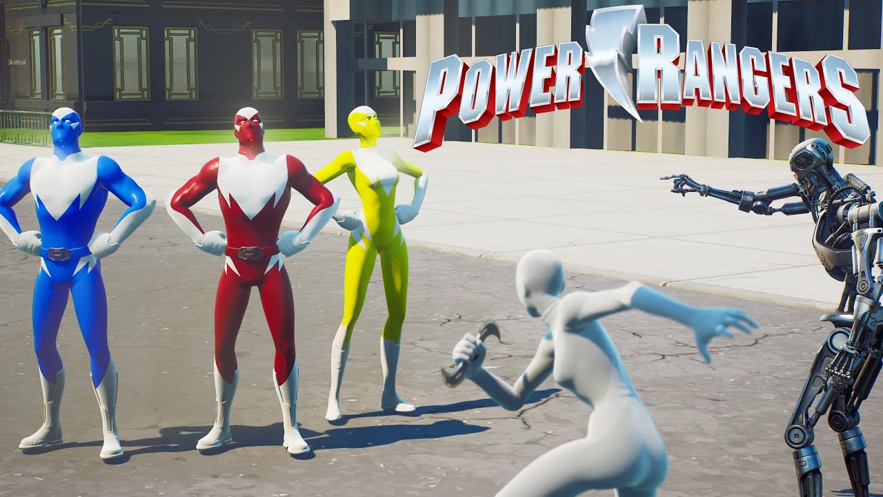 Fortnite Roleplay POWER RANGERS EP 1 (ITS MORPHIN TIME!) (A Fortnite Short Film) {PS5}