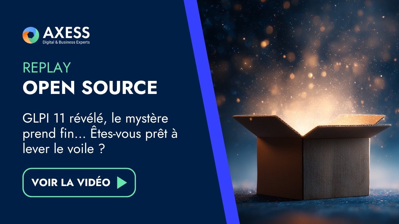 WEBINAR | GLPI 11 révélé, le mystère prend fin...🪄 Êtes-vous prêt à lever le voile ?