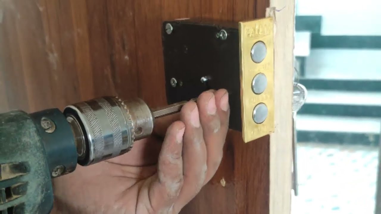 Door interlock fitting.interlock kaise fitting kare