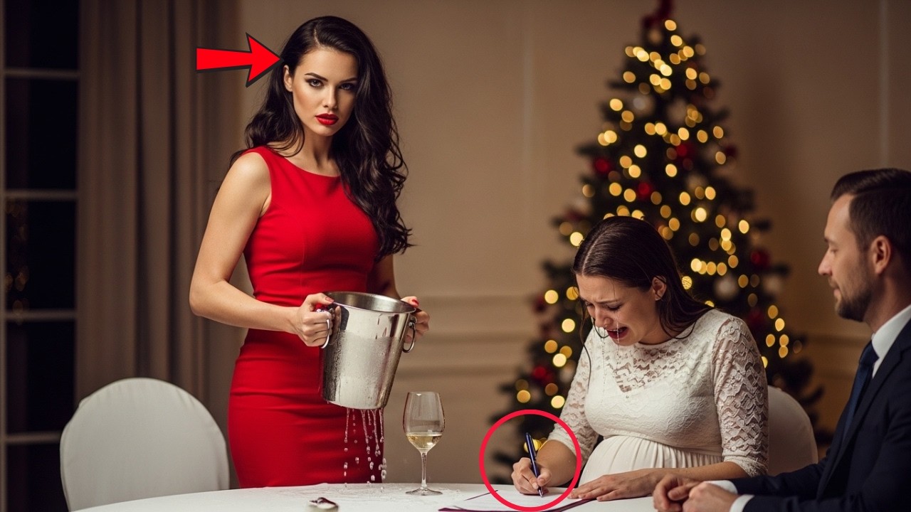 Not Knowing His Pregnant Wife Was a Trillionaire’s Daughter, She Tearfully Signed the Divorce Papers