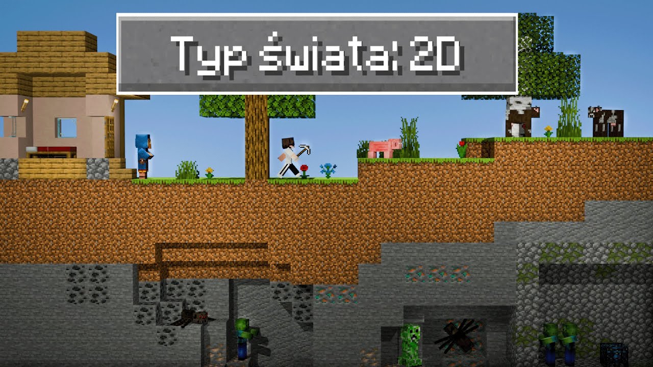 Czy MOŻESZ PRZEJŚĆ Minecraft 2D ?