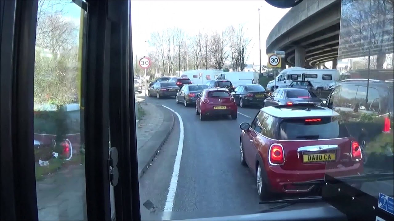 Full Route Visual | Tower Transit Route 444: Turnpike Lane Stn To Chingford Stn | BH63101 (LJ67HTF)