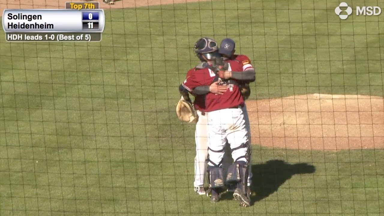 2018 Baseball Bundesliga: Heidenheim 11, Solingen 0 - RJ Hively No-Hitter