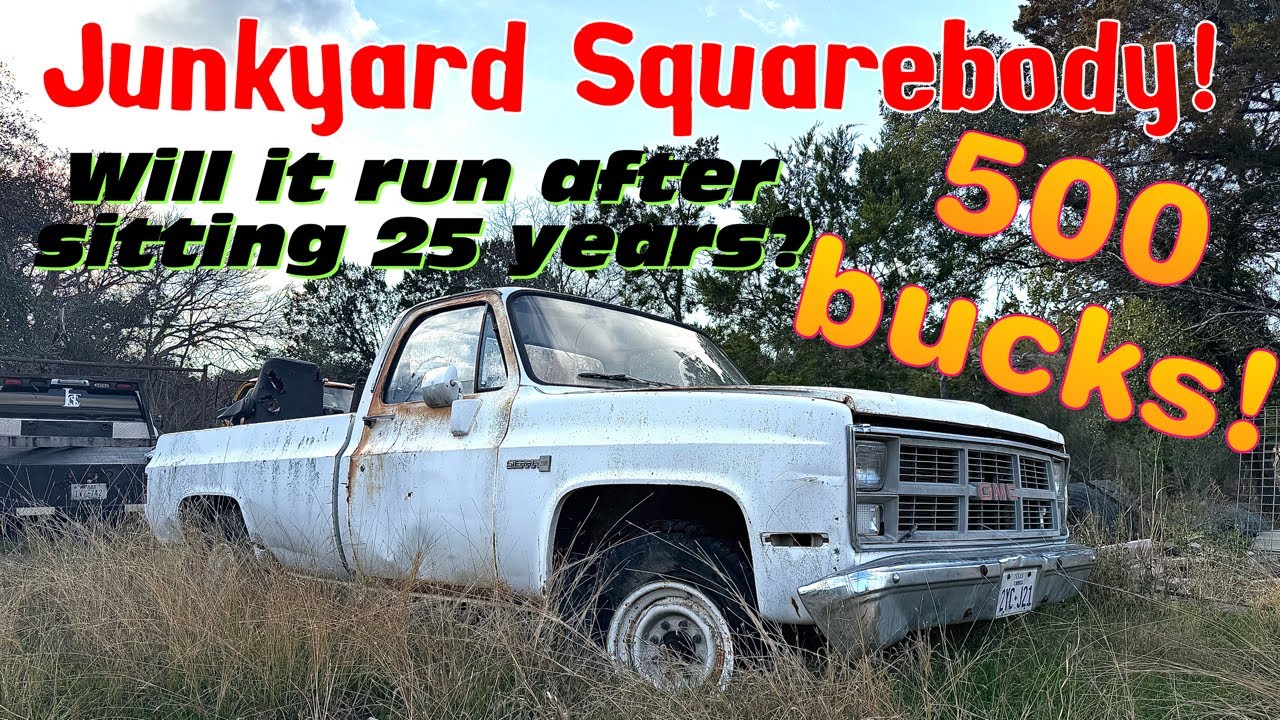 Junkyard Squarebody! Will it run??