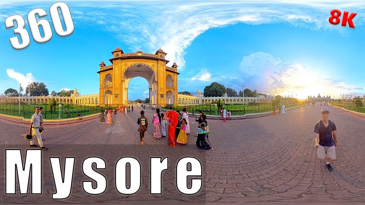 360VR Mysore,India-Market and Palace
