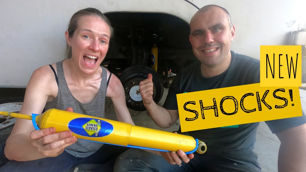 TOP UPGRADE WE'VE BEEN WANTING: Vintage RV Ride Quality Restored with New Heavy Duty Monroe Shocks