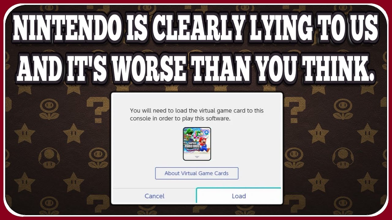 Nintendo is LYING!