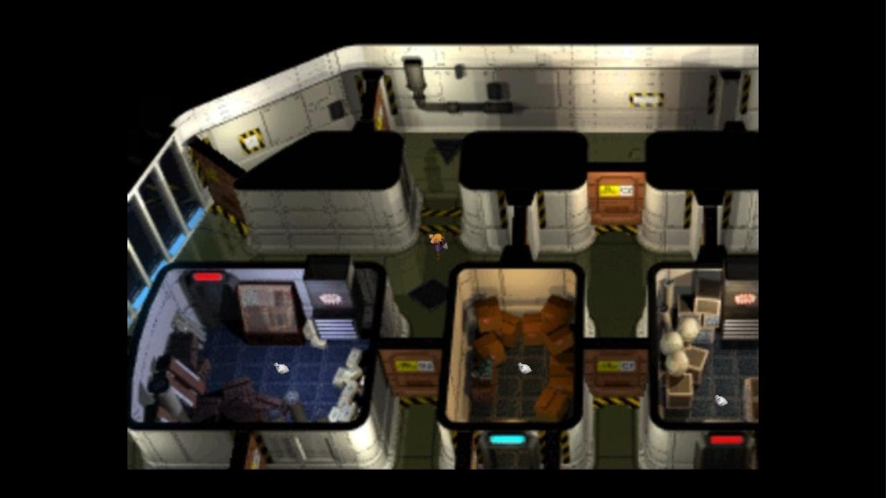 FINAL FANTASY VII Shinra Floor 63 Door Puzzle