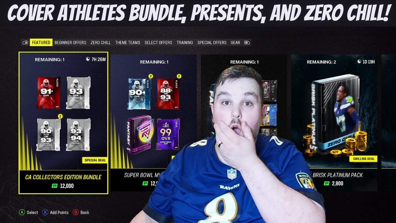 COVER ATHELETES COLLECTOR'S EDITION BUNDLE! I FINALLY OPENED SOME PRESENTS | MADDEN 24 ULTIMATE TEAM