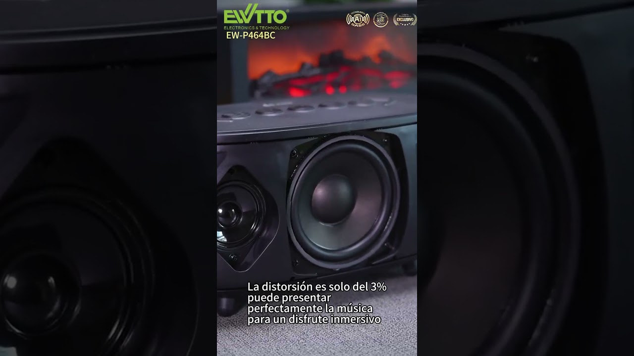 EW-P464BC Parlante port&aacute;til Bluetooth