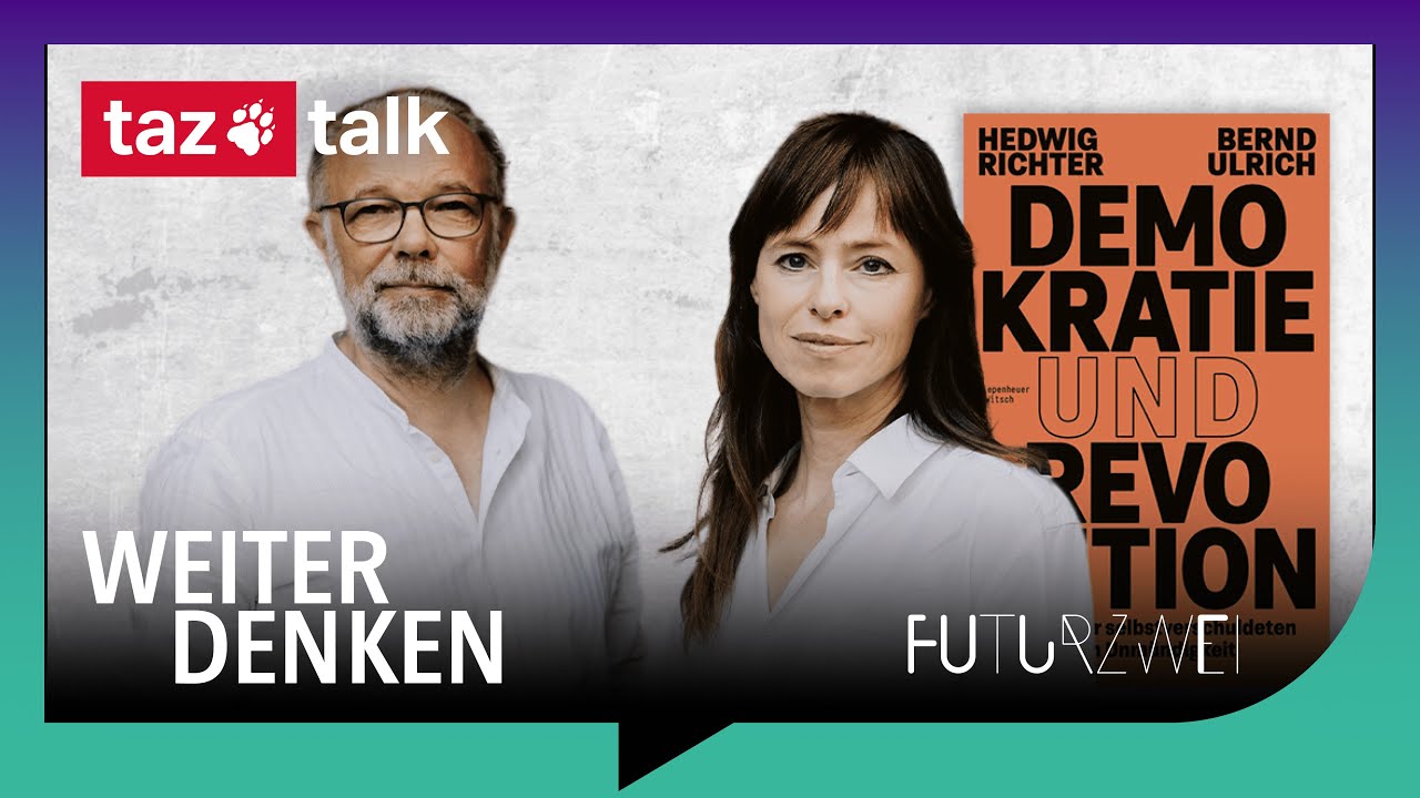 Das Weiterdenken-Gespräch - taz Talk mit Hedwig Richter und Bernd Ulrich