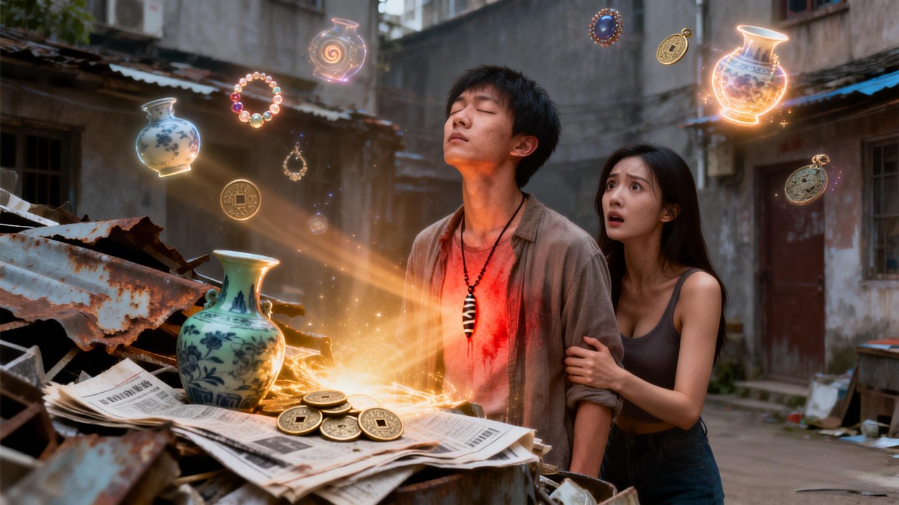 神赐之眼！自幼失明的陸凡，靠嫂子艱難糊口，一朝意外天珠染血，竟解鎖透視神眼，從困頓盲眼窮小子，逆襲成收藏界人人敬重的新晉大佬！#短剧 #movie #drama #精彩影视 #最新短劇全集