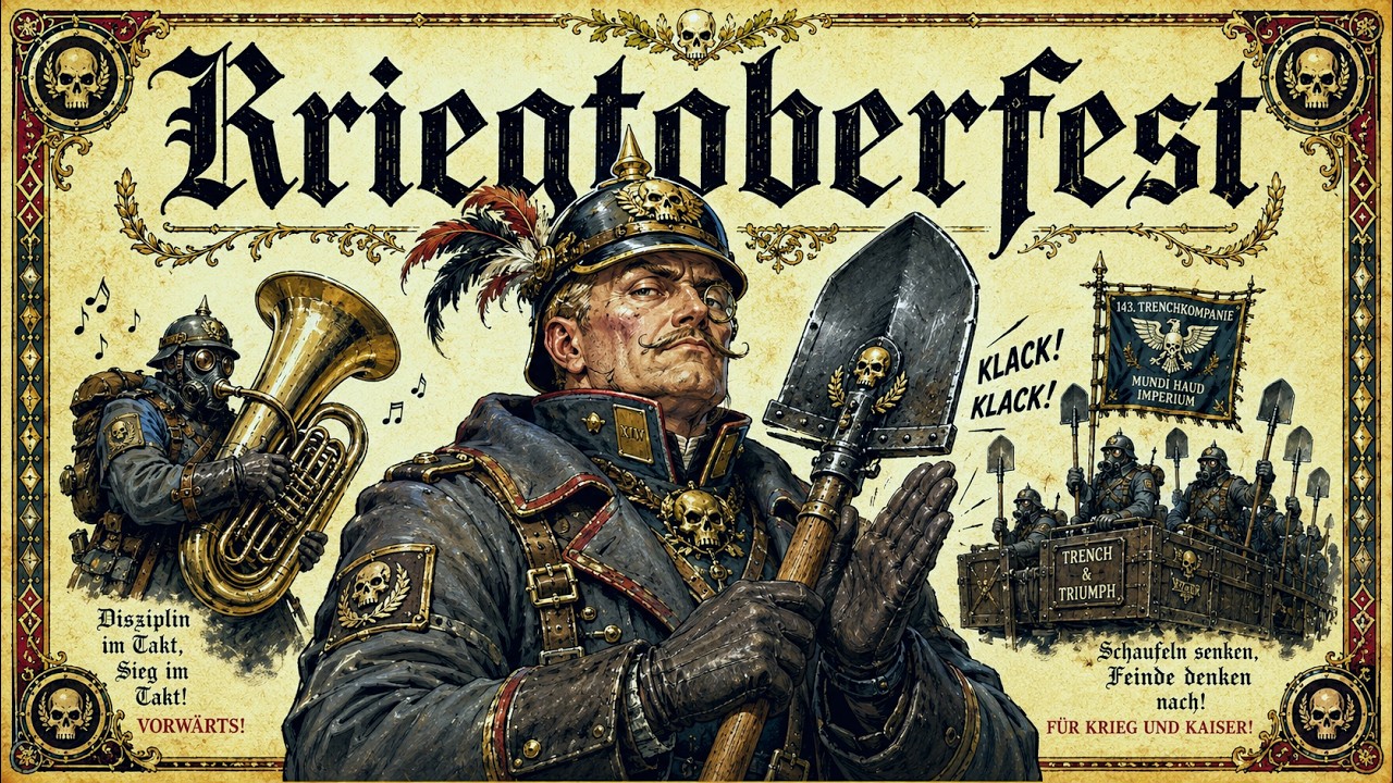 Kriegtoberfest | Death Korps of Krieg Tiroler Polka | Imperial Guard | Warhammer 40K Inspired Music