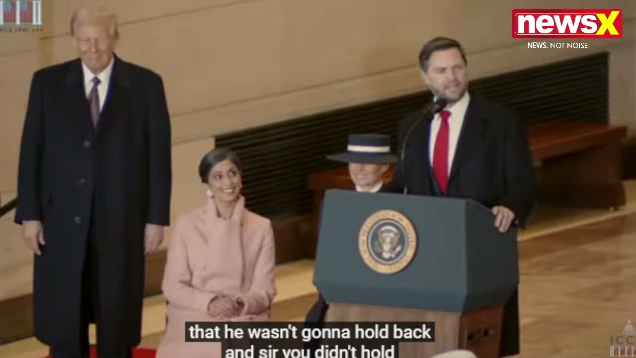 Watch: JD Vance's First Speech As U.S Vice President | NewsX