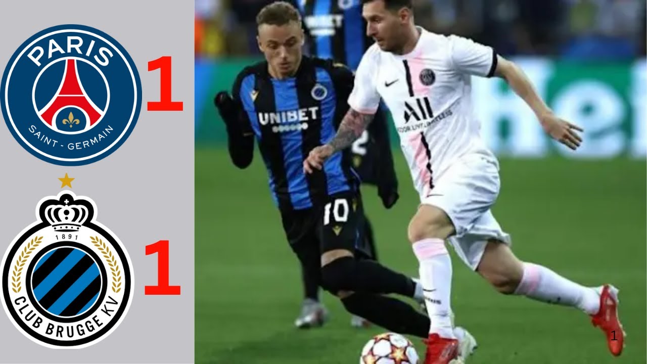Club Brugge Vs PSG | UCL 2021/22 | Highlights