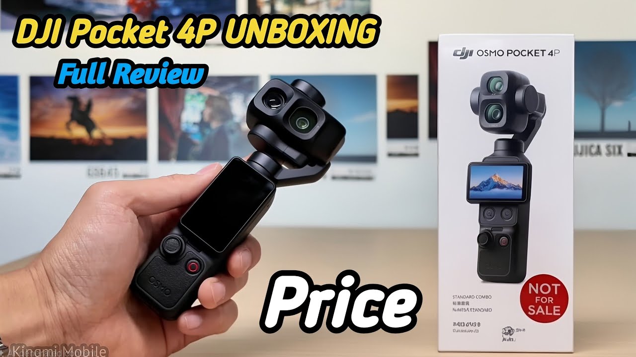 DJI Osmo Pocket 4P: распаковка стандартного комплекта и полный обзор | Плюсы и минусы | Цена Pock...