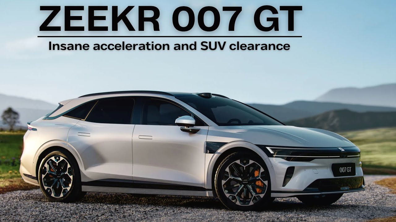 ZEEKR 007 GT. A stunning, extremely fast car. #review #testdrive