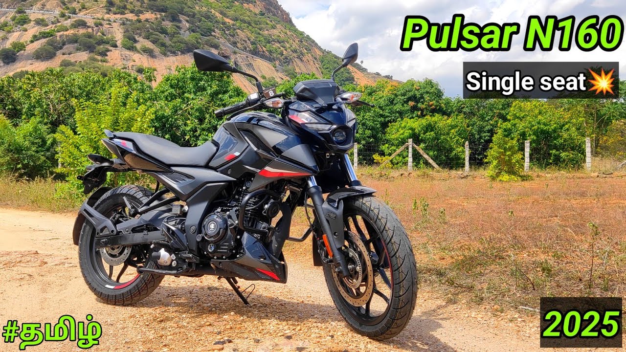 New Pulsar N160 ❤ | 2025 BS7 OBD2 E20|full review|Base model💥|50+mileage😇|1.6 lakh onroad|in tamil.