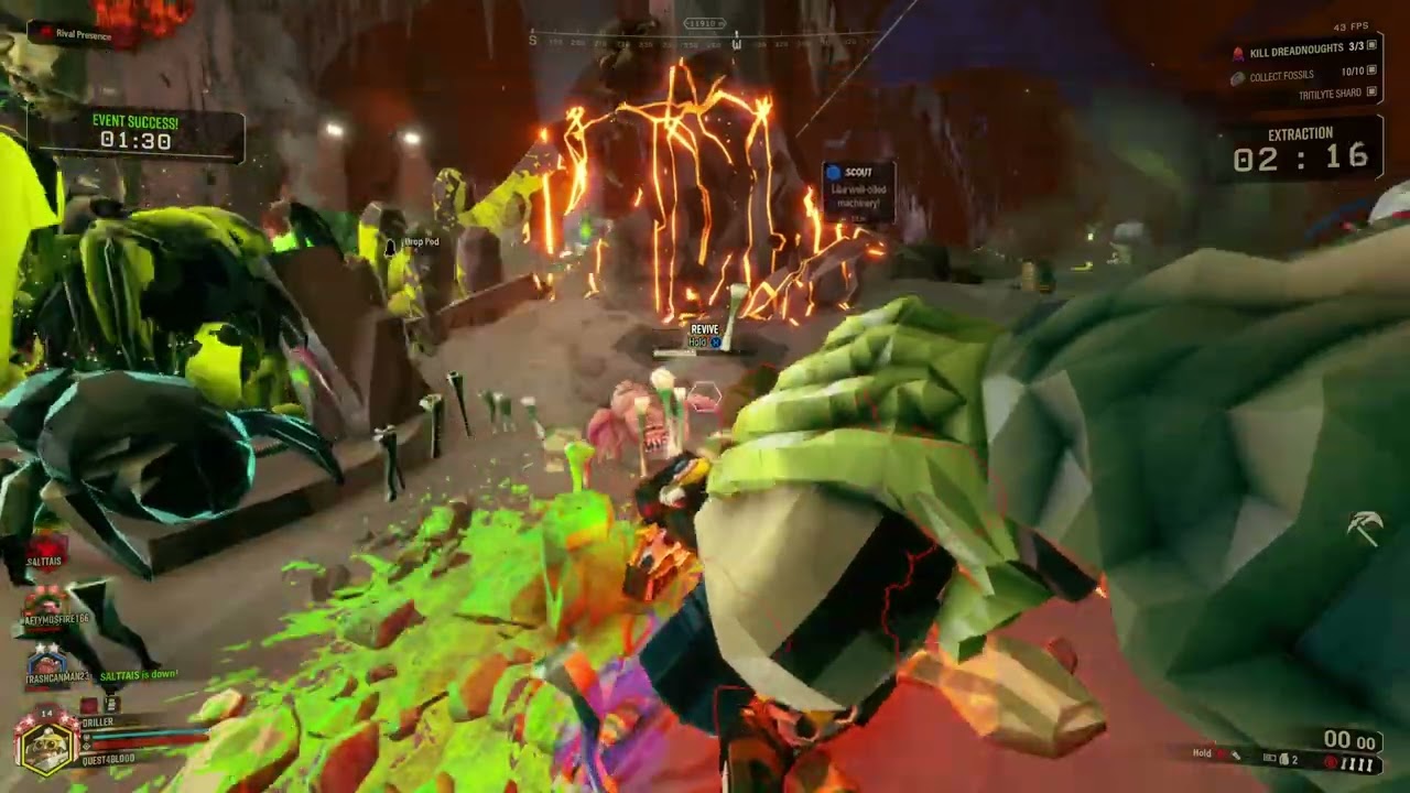 Worst timing in 2000 hours of Deep Rock Galctic