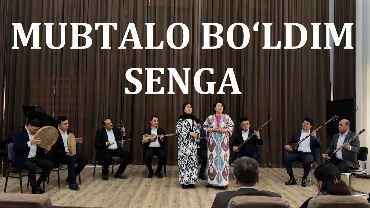 Mubtalo bo&lsquo;ldim senga | An&rsquo;anaviy Xalq Qo&lsquo;shig&lsquo;i Jonli Ijro #maqom #jonliijro #folksong