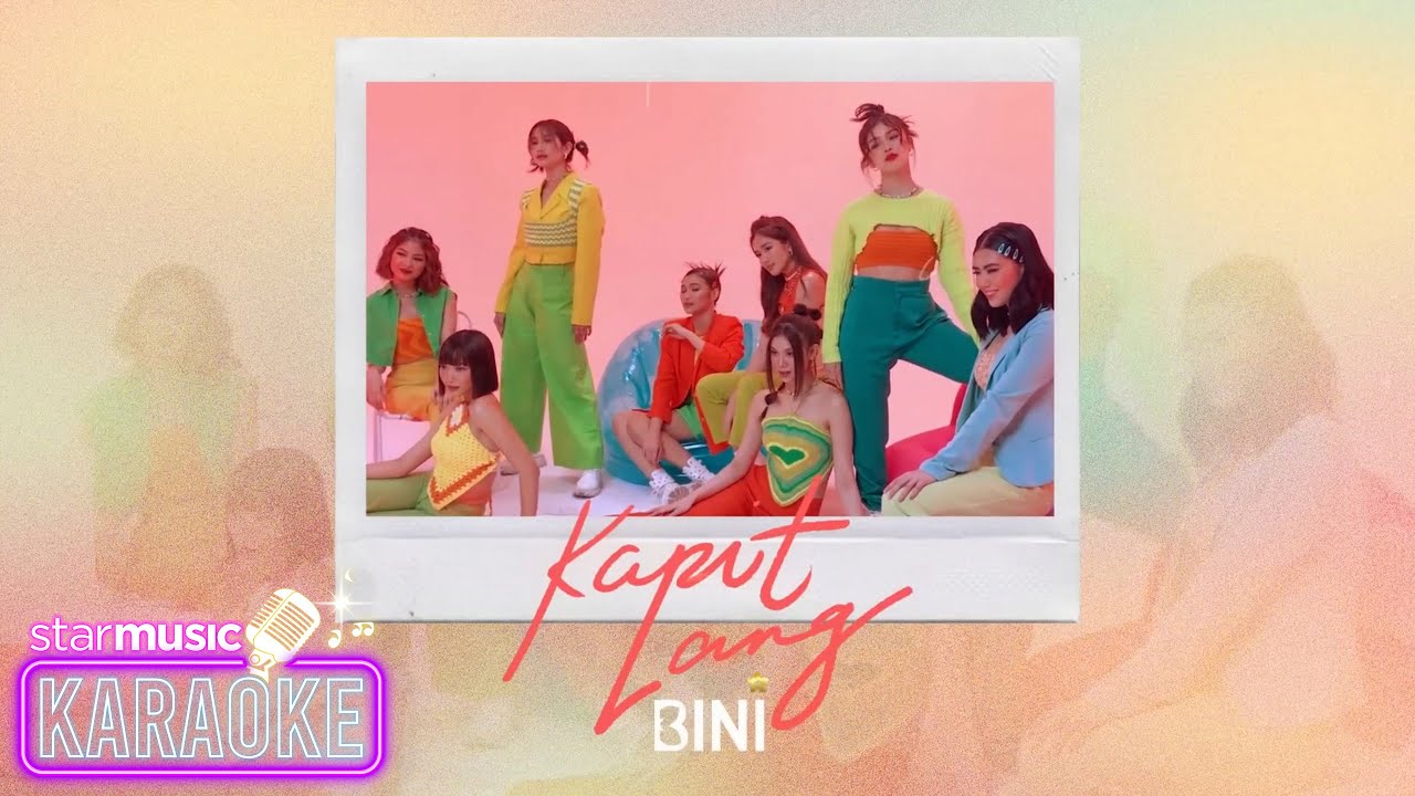 BINI - Kapit Lang (Karaoke)