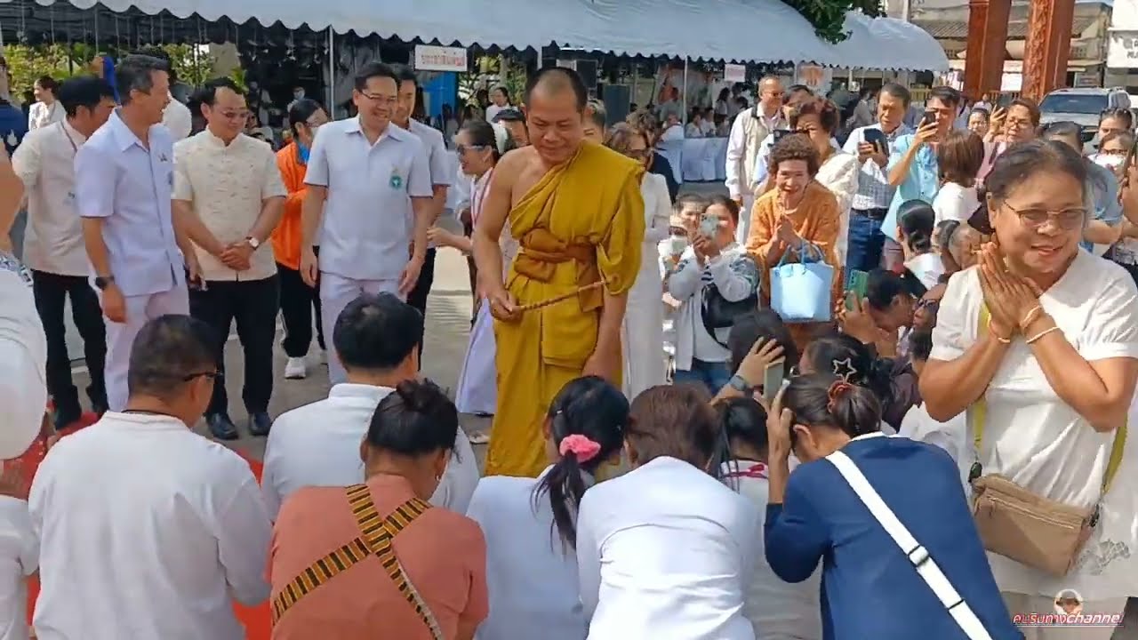 #วัดแทบแตก!!ส่องเลขรถบ้ายแดงหลวงปู่มหาศิลา พิธีพุทธาภิเษกรูปหล่อพระเจ้าองค์หลวง#หลวงปู่ศิลา