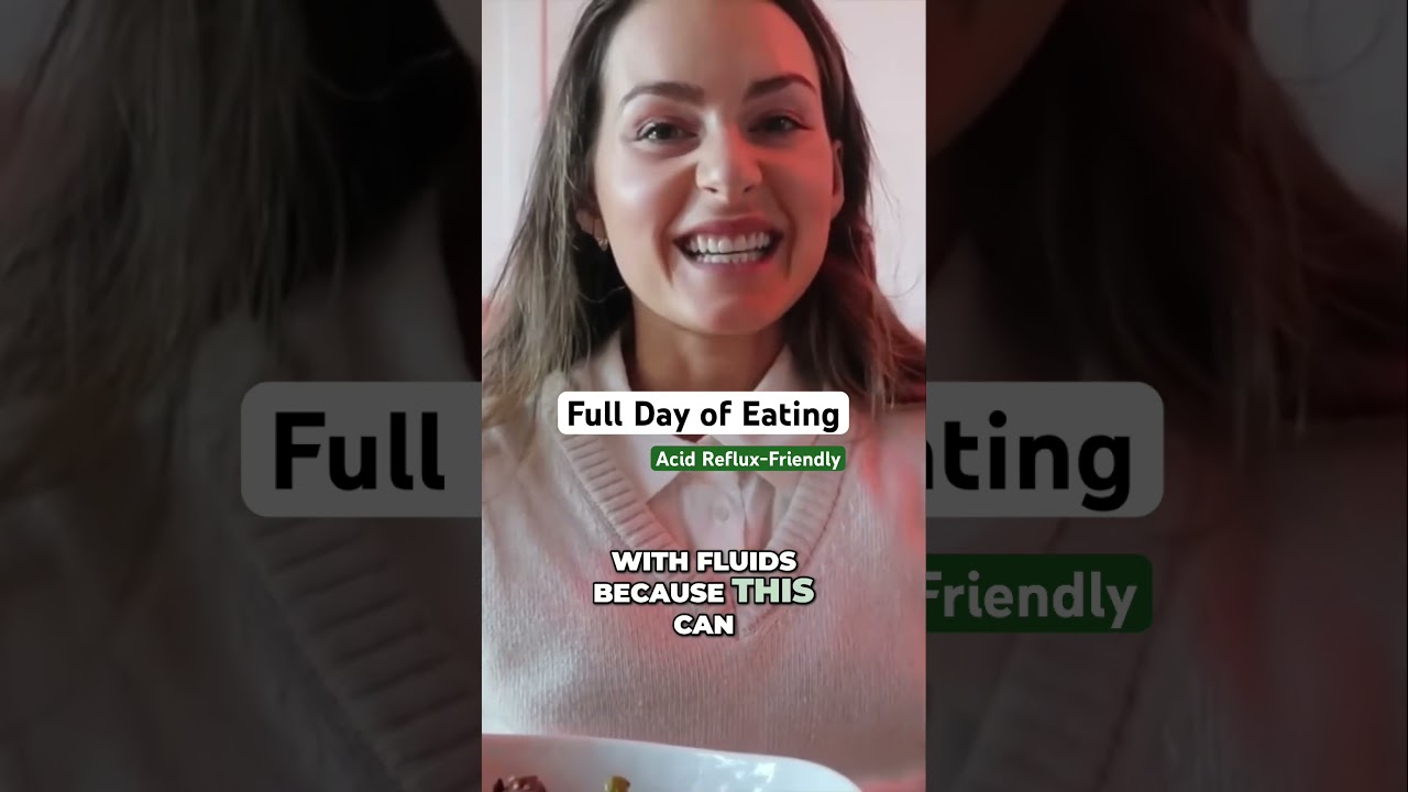 Healthy Meals & Snacks that won&rsquo;t trigger #acidreflux #gerd #heartburn 👇✅ #shorts #guthealth