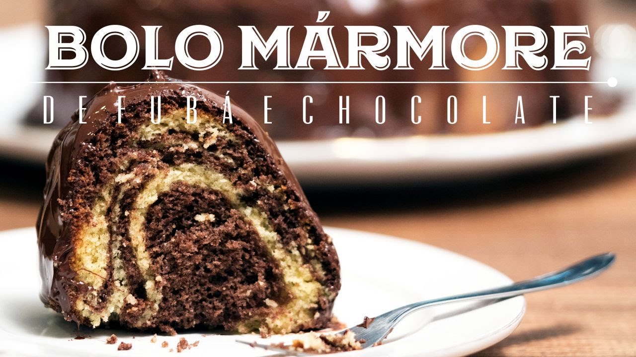 BOLO MÁRMORE de FUBÁ com CHOCOLATE | Especial Festa Junina
