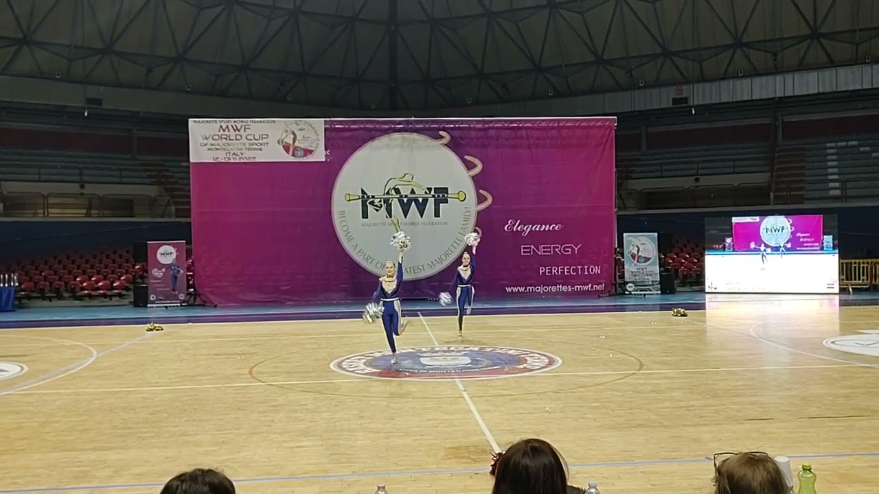 Križevačke mažoretkinje - duo pompon seniors - Lučki, Tinodi