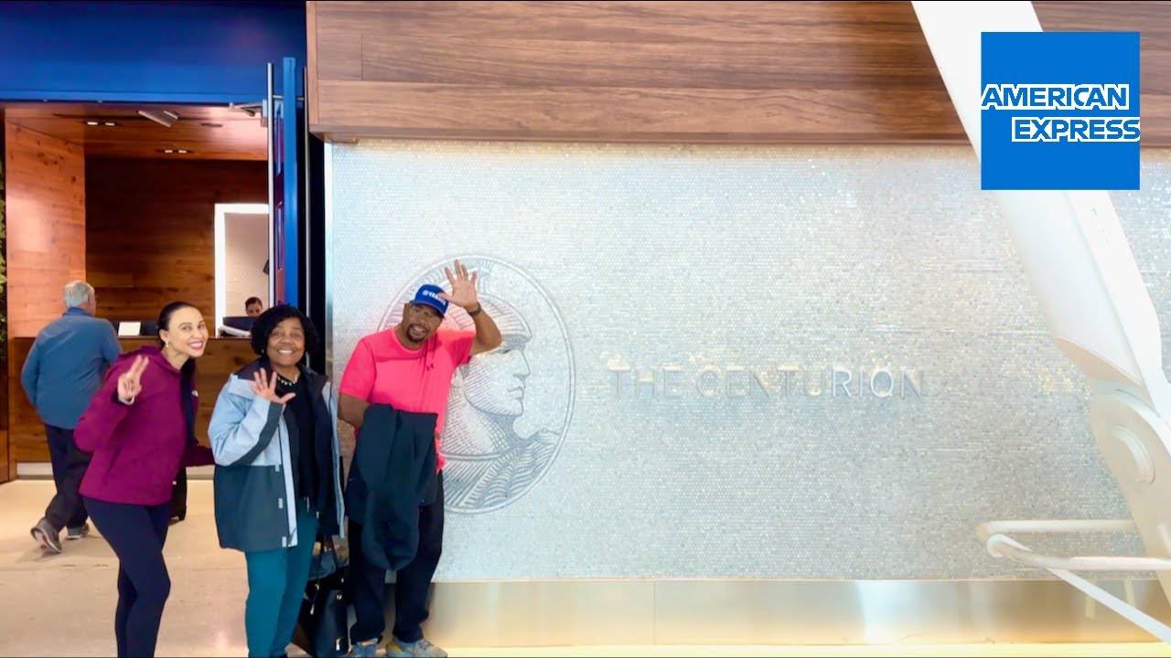 JFK Airport Amex Centurion Lounge | The BEST Lounge with a Secret Speakeasy Bar! | Terminal 4