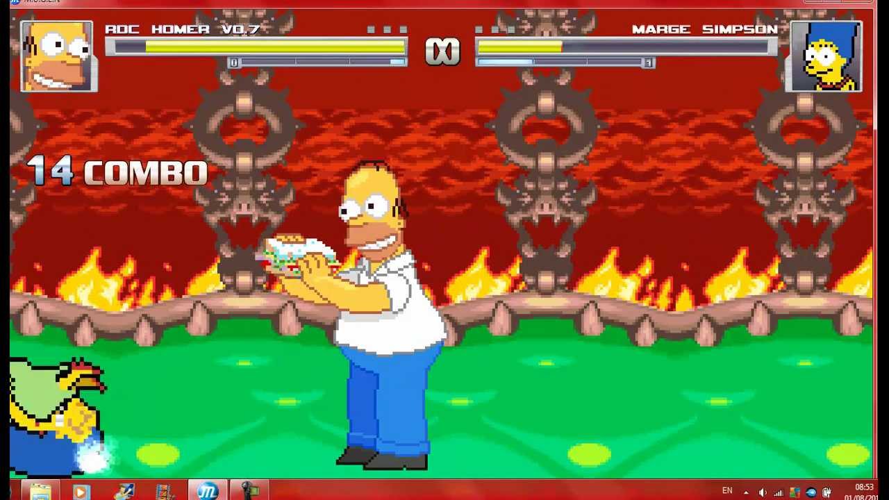 Mugen Homer vs Marge