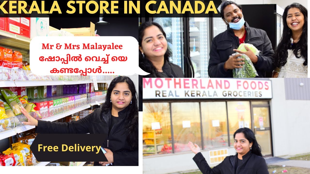 Grocery Shopping In Canada to Our Kerala Store| |MotherlandFoods |Mr and Mrs Malayalee|