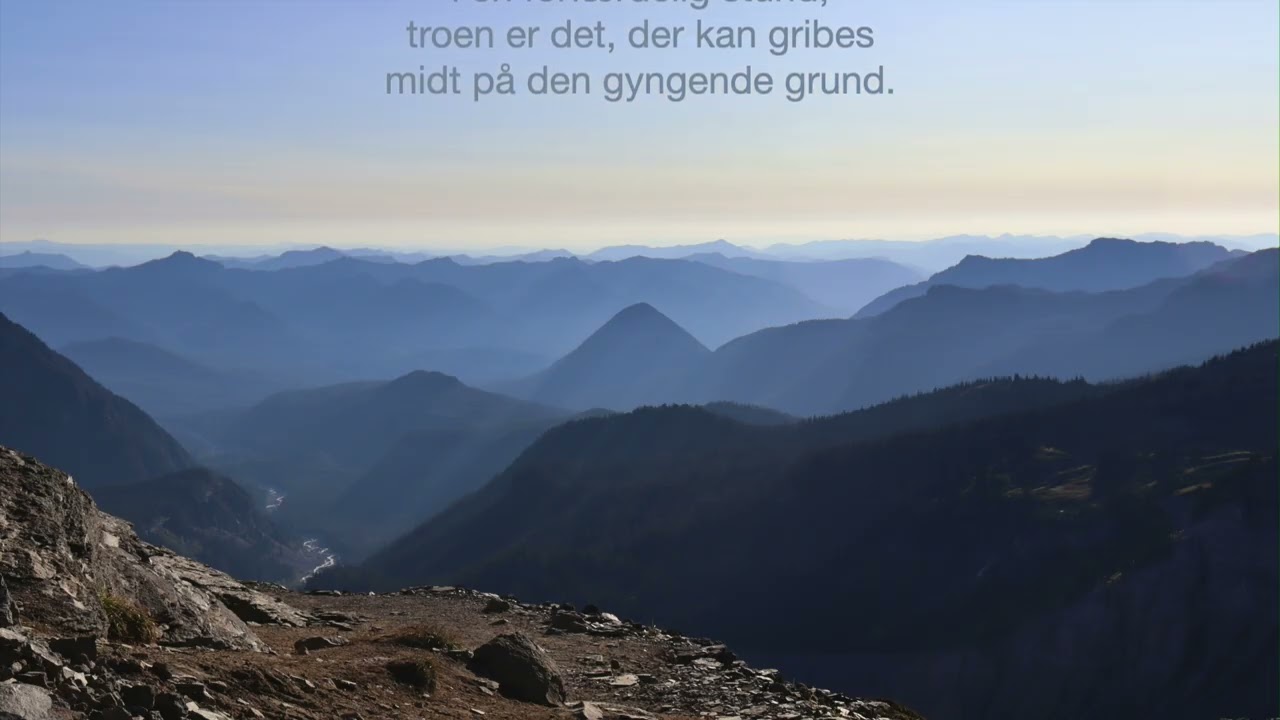 Troen er ikke en klippe