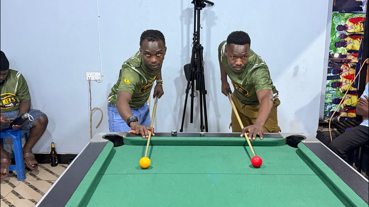 BWANIKA MANSOOR 🆚 OMARA MOSES RACE TO 6. SHARPSHOOTERS ARENA 32 MAN GRAND OPENING DOUBLE LIFE COMP