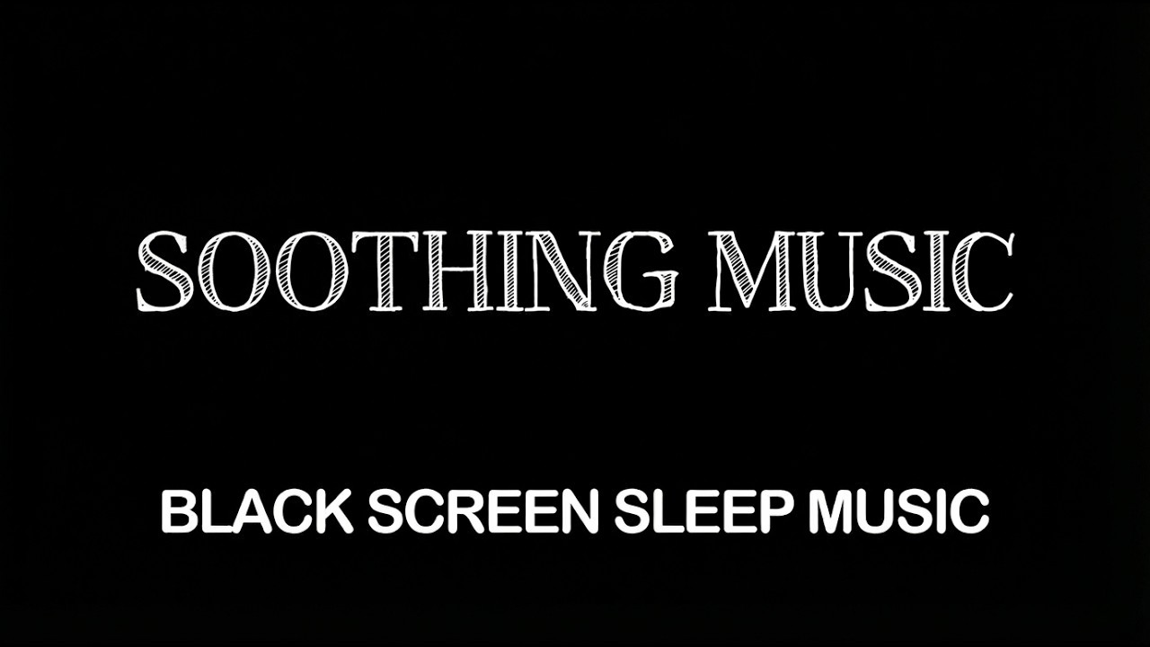 Melatonin Release Sleep Music | Fall Asleep Fast | Black Screen | 10 Hours