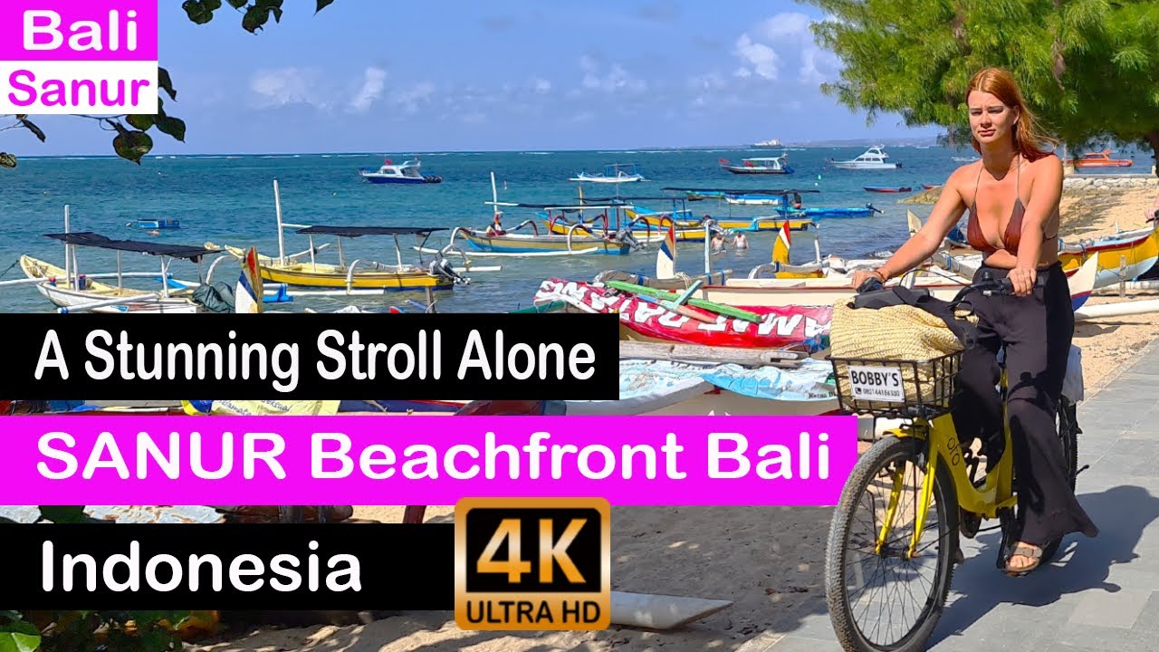 Bali's Coastal Gem: A Tour of Sanur Promenade and Seafront