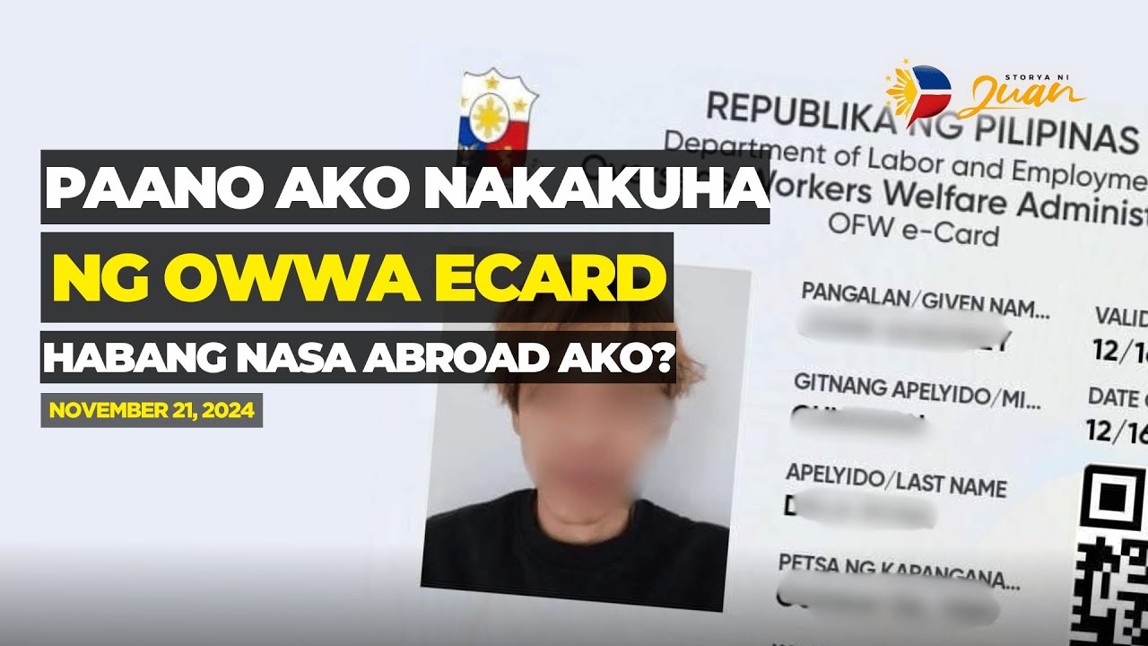 🔴 NAKAKUHA NG OWWA ECARD KAHIT DI DUMAAN SA OFW LOUNGE?