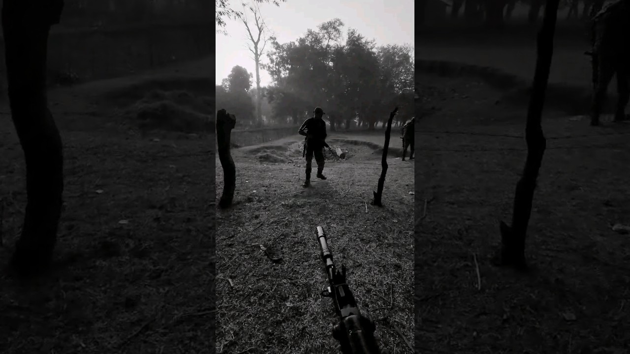 Petrolling in Chattisgarh #crpf #duty