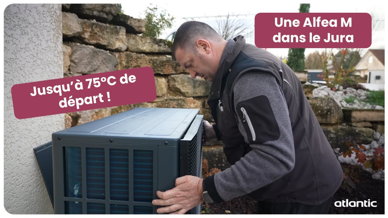 Avec nous sur le terrain pour installer une PAC Alfea M !