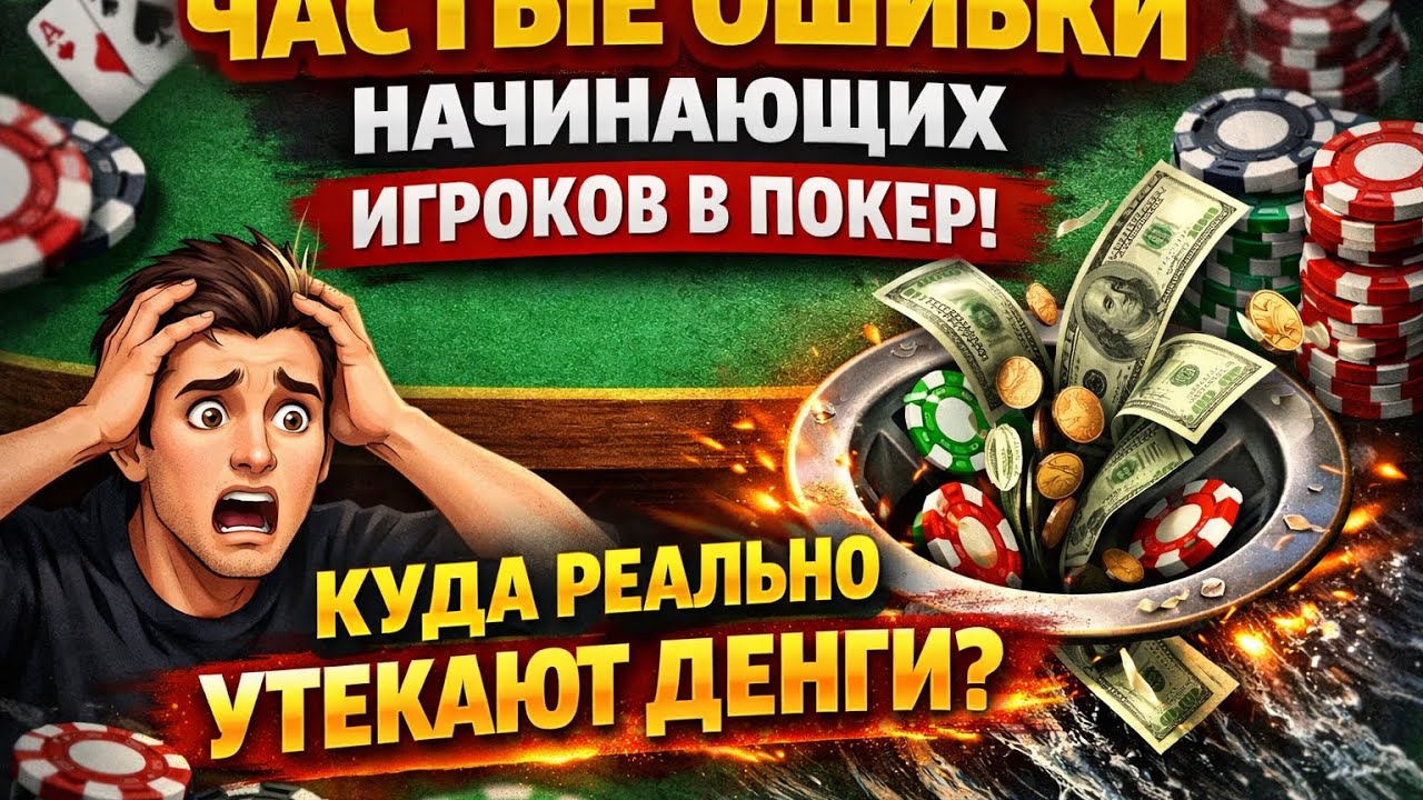 Разбор частых ошибок игроков низких лимитов.