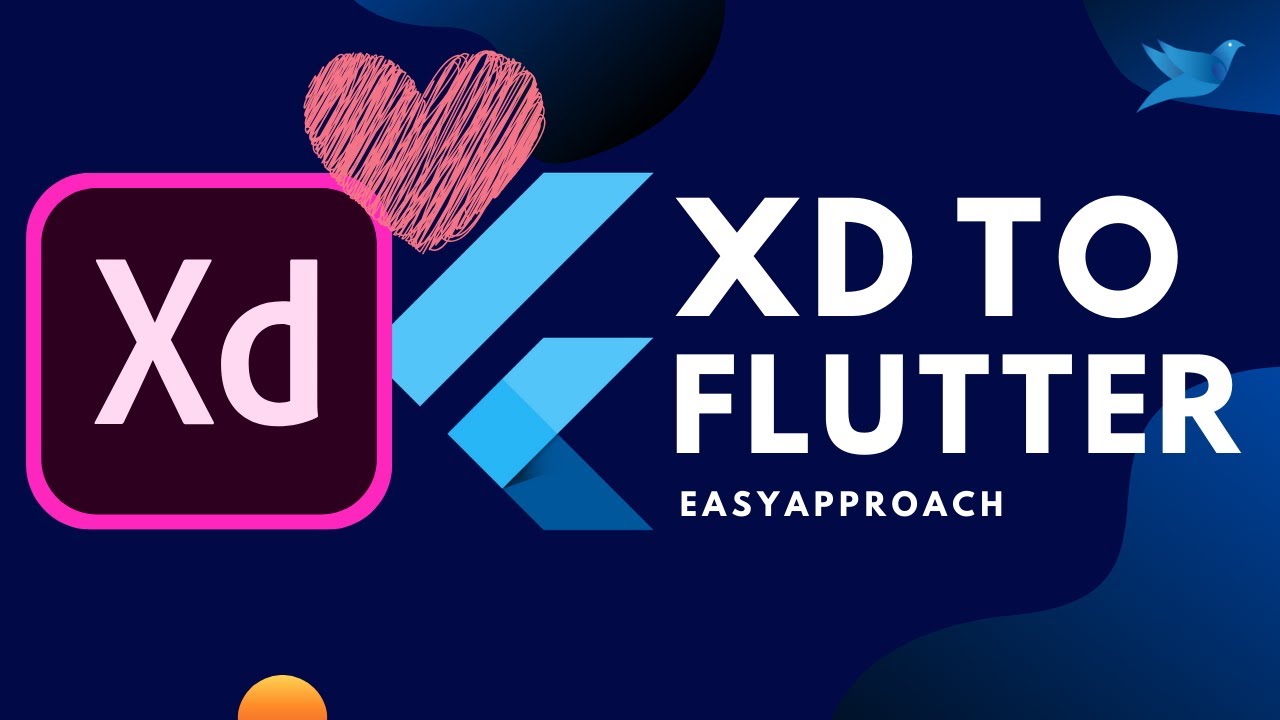 How to convert XD to Flutter, and code analysis
