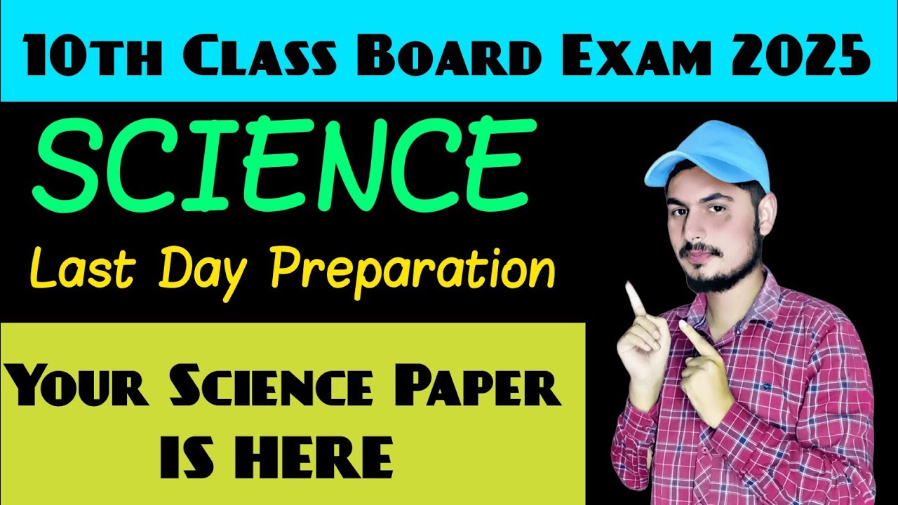 Jkbose 10th Class Science - Last Hour Preparation | Full Strategy How To Pass Easily - Must Watch