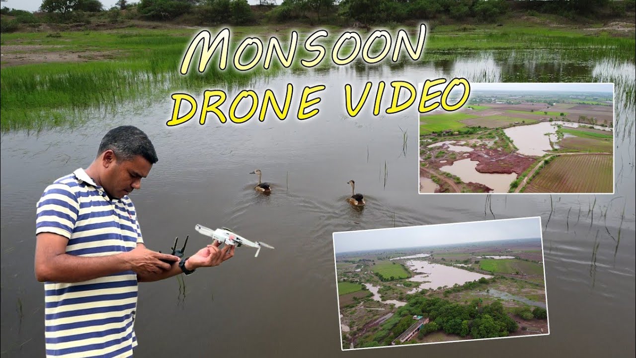 Monsoon drone video