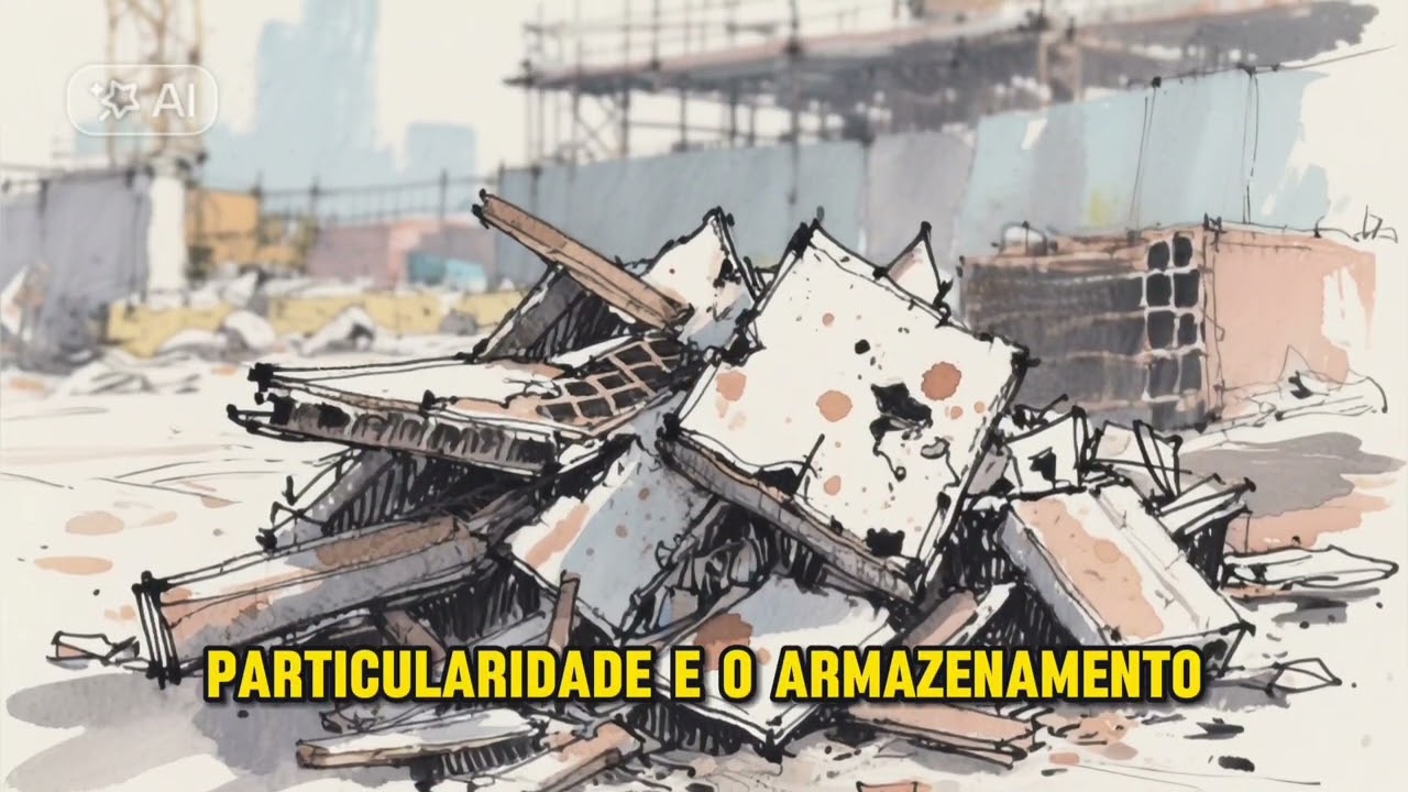 Logística de uma construção! 