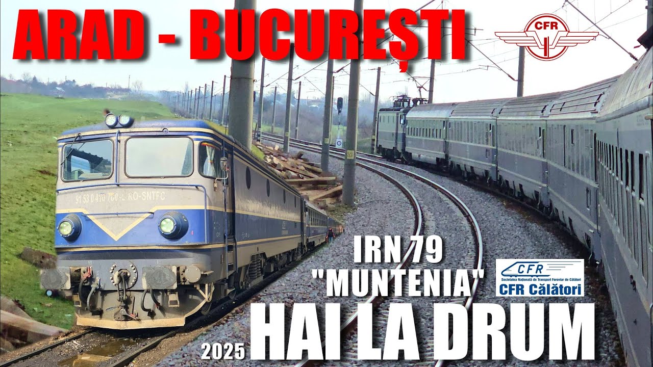 Arad - Bucuresti IRN 79 | Prezentare si calatorie trenul International 