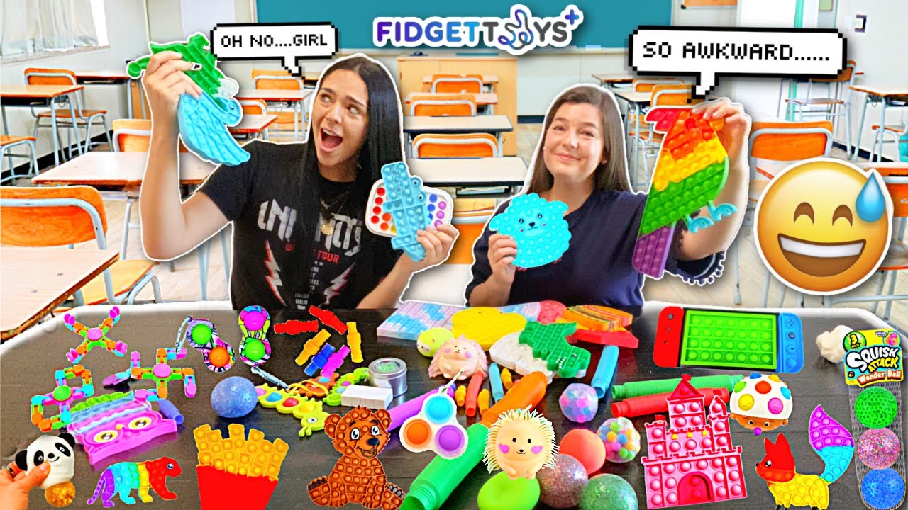 Reviewing Mrs. Bench’s Fidget Shop in front of her… *so awkward*