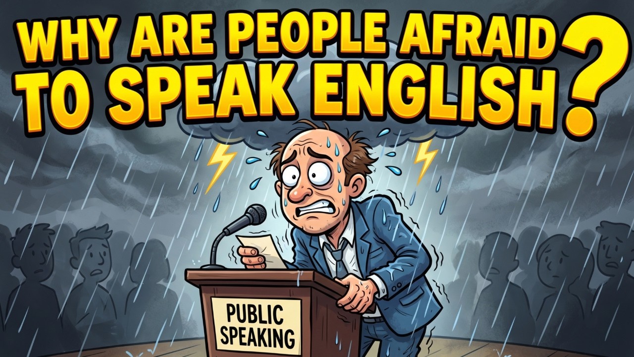 Why Are People Afraid to Speak English? | English Speaking Practice | English Podcast for Beginners