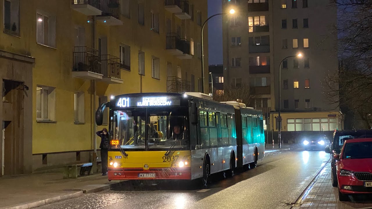 Solbus SM18 #2037 (MZA Warszawa) [🚍401]