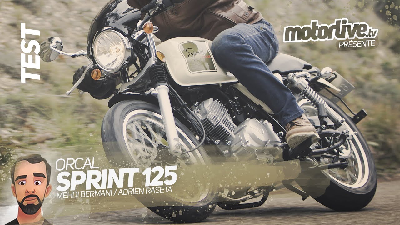 ORCAL SPRINT 125 | TEST MOTORLIVE